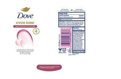 Artwork (Dove Even Tone Peach Blossom And Rice Milk Antiperspirant Deodorant   Artwork)